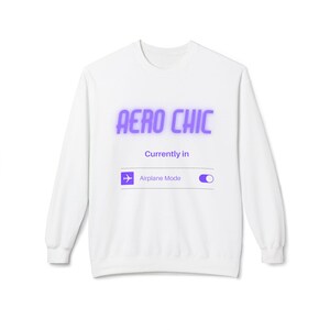 Sudadera Aero Chic con Modo Avión: Regalo para Piloto imagen 2