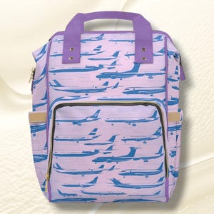 Aviatrix Daily Flight Backpack II -Flight training, student pilot, pilots flight bag, pilot, women in aviation, female pilots