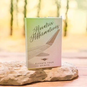 Aviatrix-bevestigingskaarten: empowerment en inspireer vrouwelijke piloten | Vertrouwen | Veerkracht | Motivatie | Perfect cadeau voor vrouwen in de luchtvaart