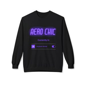 Sudadera Aero Chic con Modo Avión: Regalo para Piloto imagen 3
