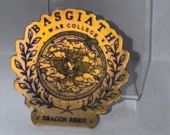 Magnete del Basgiath War College – Magnete in resina del Cavaliere del Drago della Quarta Ala
