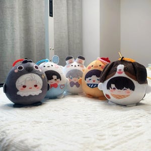 Love and Deepspace Plush Keychain - Egg Pod Dolls