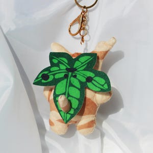 Yahaha! Squishy Korok Plush Keychain The Legend of Zelda Handmade Zelda Gift
