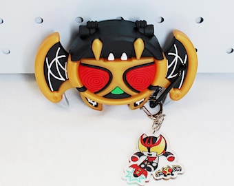 Kamen Rider Kivat Bat the 3rd AirPods Case Kiva-La Silicone Protective Cover For Earphones