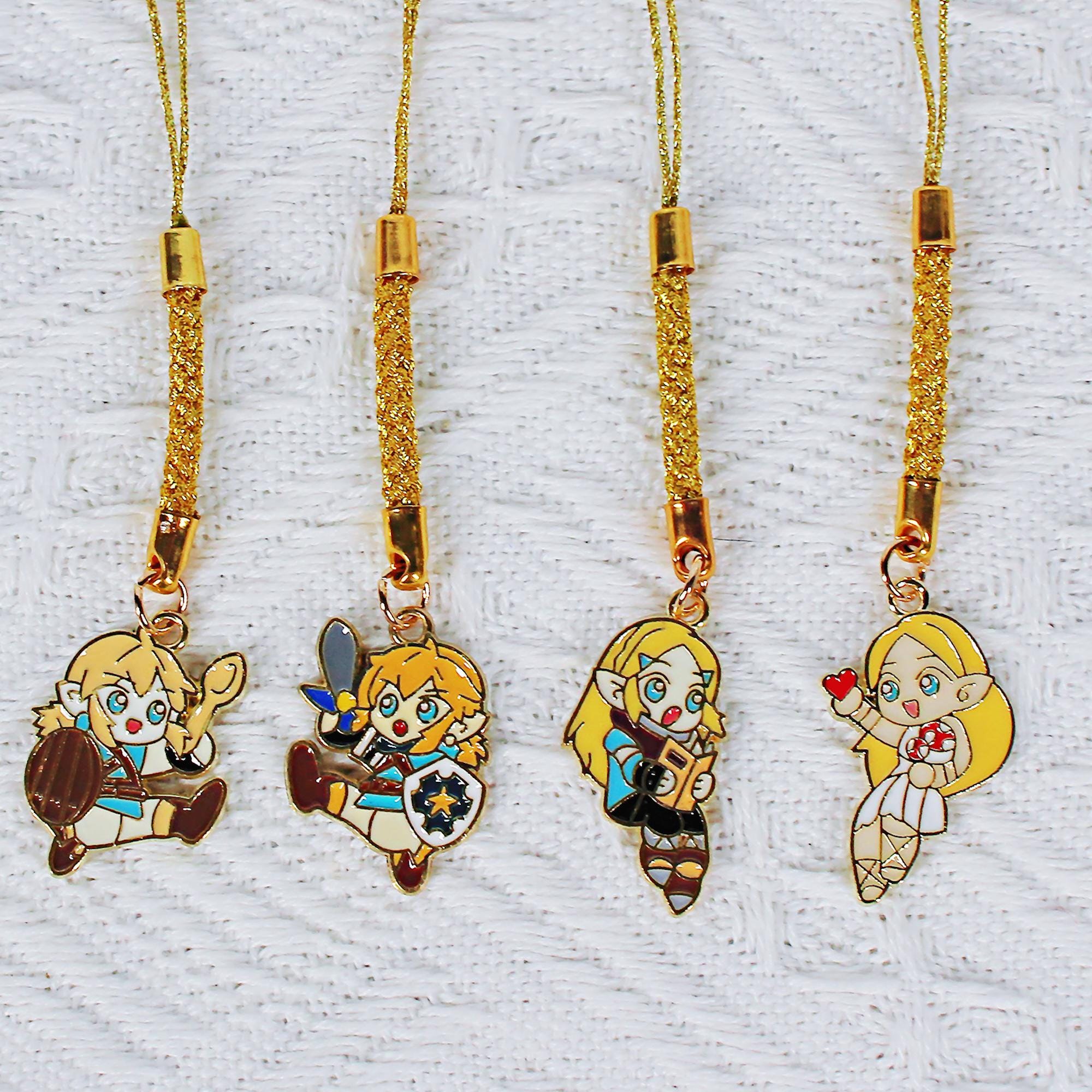 ゼルダの伝説 リンク キーホルダー 2個セット牛革