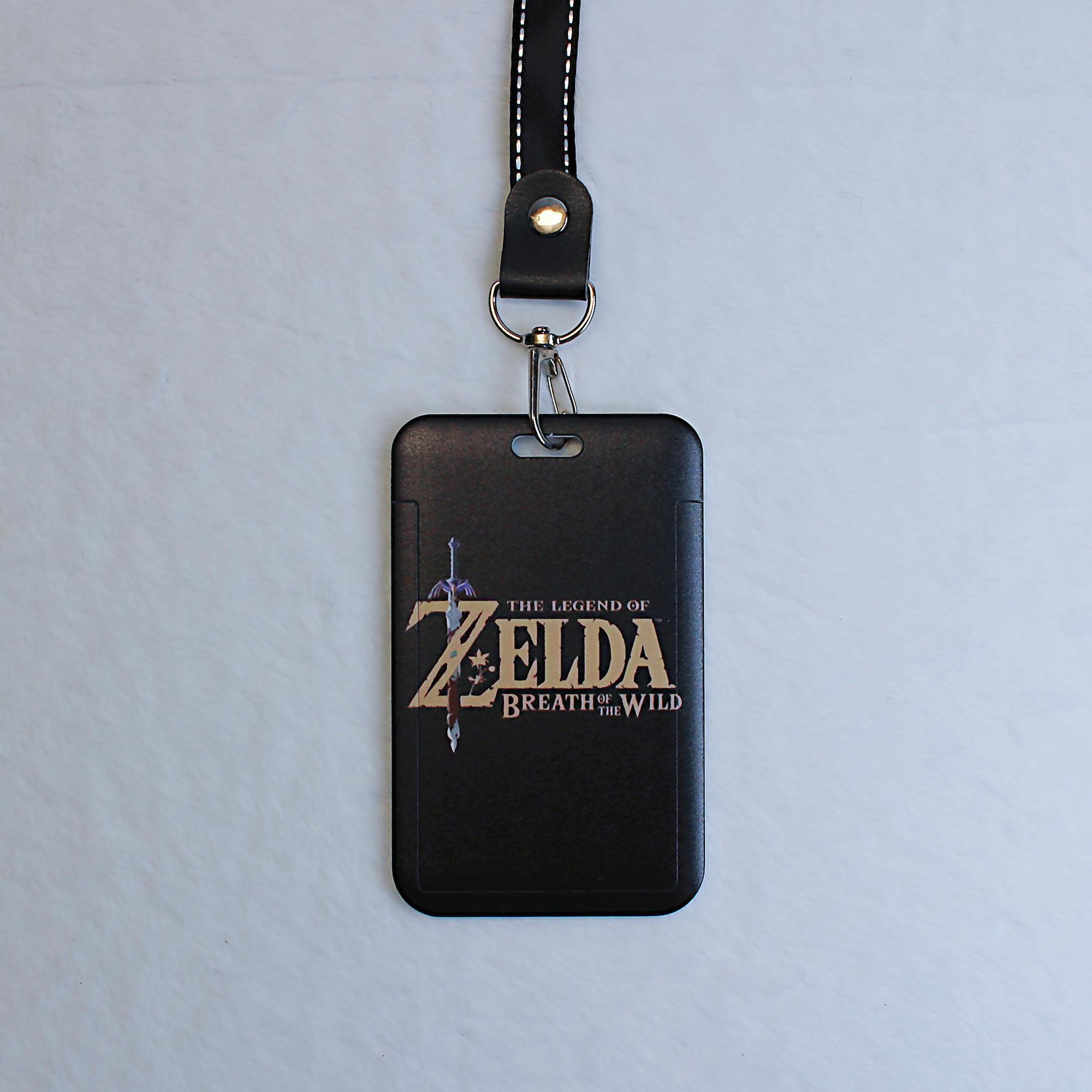 The Legend of Zelda Sheikah Slate Ld Card Holder With Lanyard Card ...