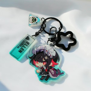 Zenless Zone Zero Keychains, ZZZ Phone Charms, Ellen Joe, Von Lycaon,  Bunny Boom 