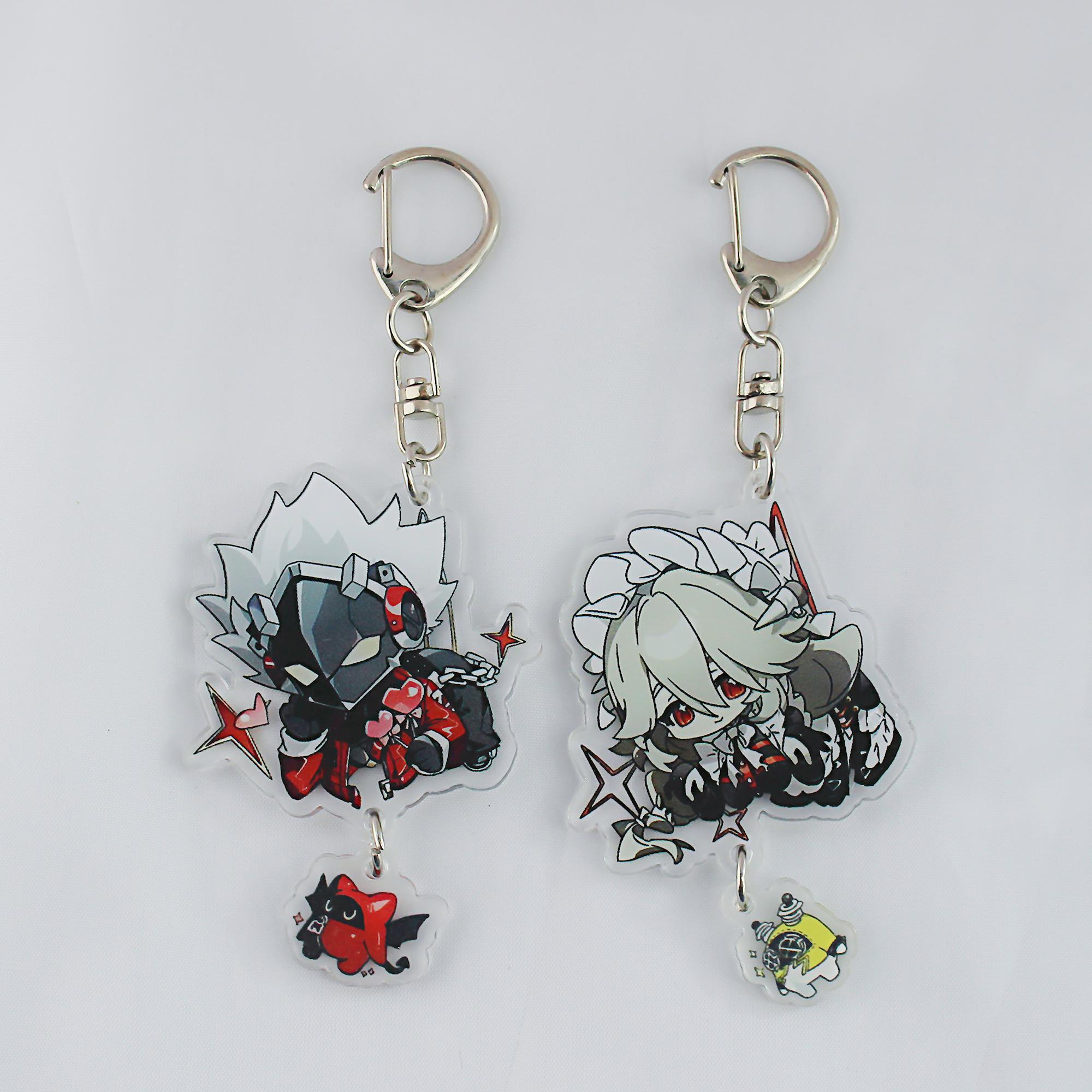 Zenless Zone Zero Chibi Keychain Set 12 Characters + Bangboo