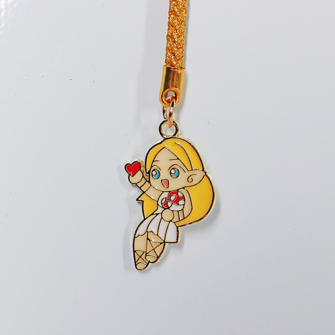 ゼルダの伝説 リンクとゼルダ メタルキーホルダー かわいい