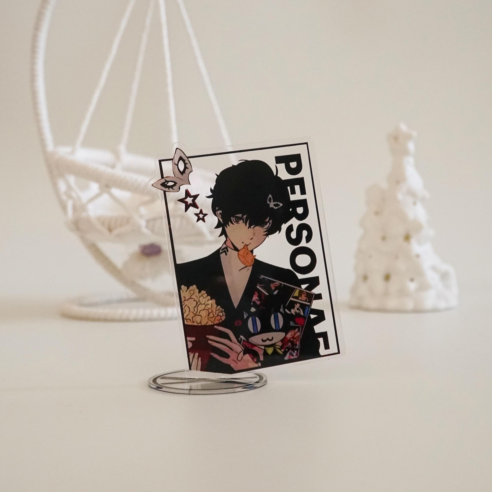 Persona 5 Joker Acrylic Standee Ren Amamiya Desk Figure Fan Made P5 Gift