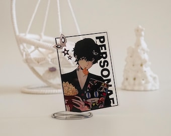 Persona 5 Joker Acrylic Standee Ren Amamiya Desk Figure Fan Made P5 Gift