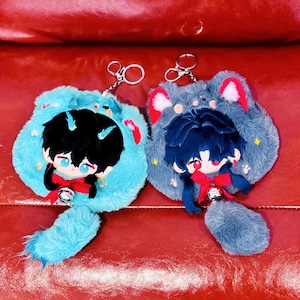 Honkai: Star Rail Imbibitor Lunae & Blade Plush Coin Purse Fan Made