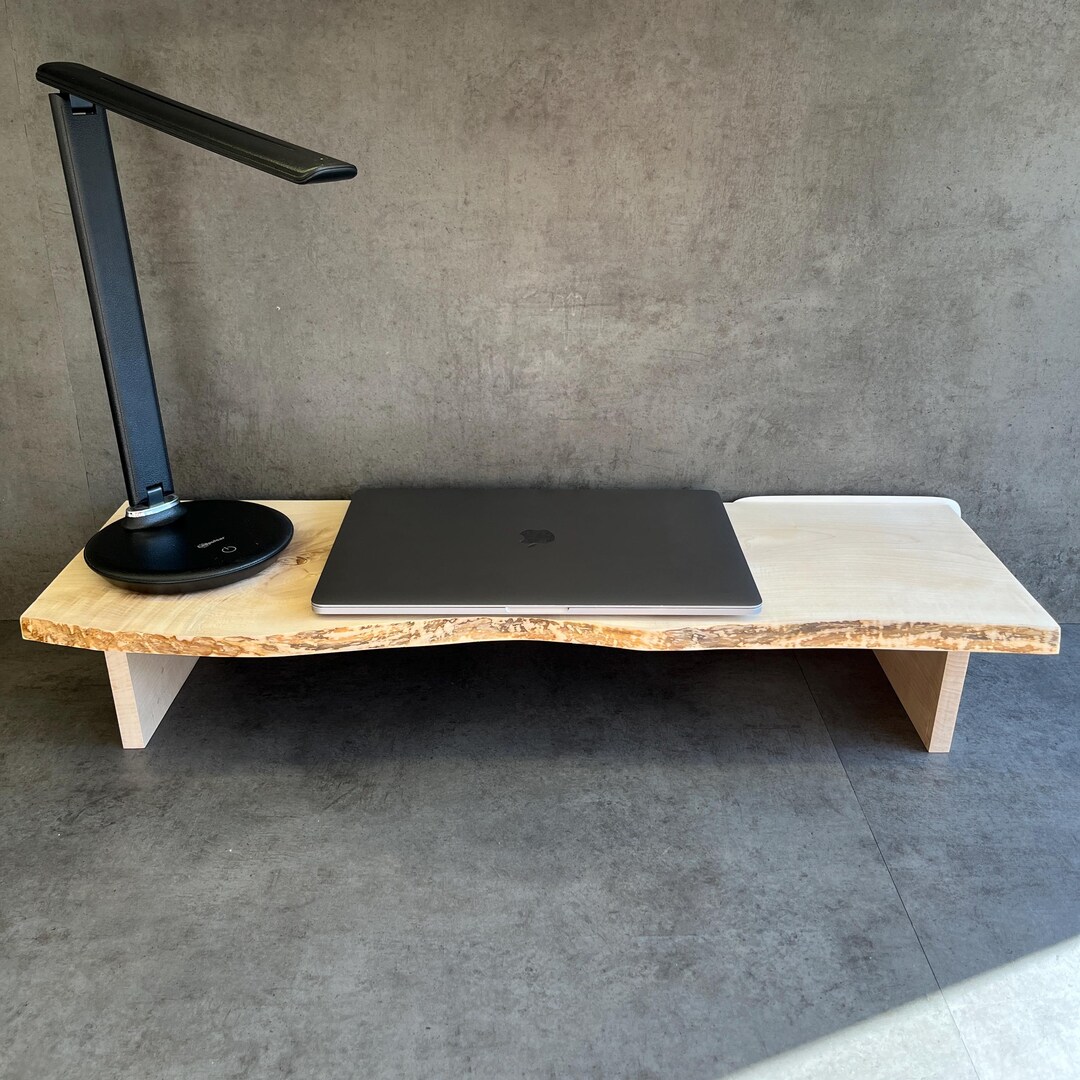 Desk Riser | Monitor Riser | Monitor Shelf | Monitor Stand | Wood ...
