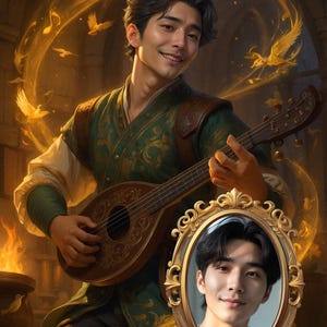 Custom Fantasy Portraits: Bring Your Original DnD Characters to Life! Portraits That Put YOU in the Picture. Draw Me as Dungeons & Dragons
