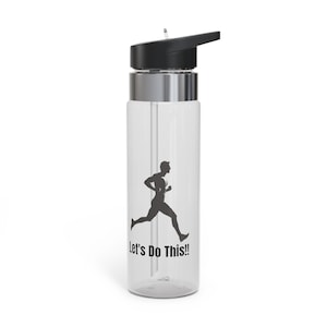 Motivational Sports Bottle | Insulated Flask | Water Bottle | Gym Gift | Hydration Bottle | Fitness Motivation