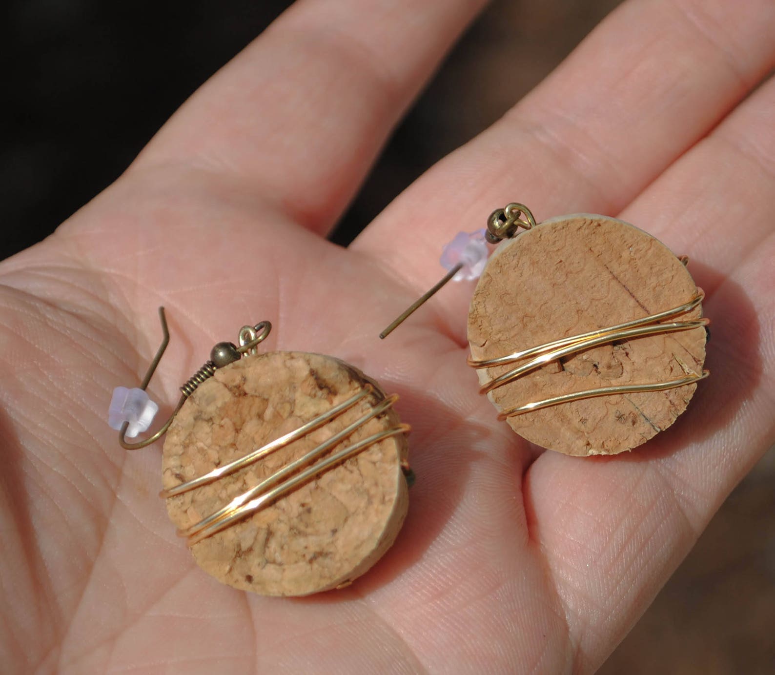 Beach Jewelry Boho Jewelry Recycled Cork Cork Jewelry Etsy