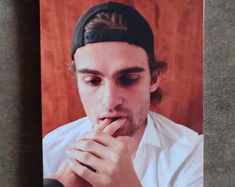 Postcard "Self-portrait with Heinrich" from the series Boys (2023-ongoing)