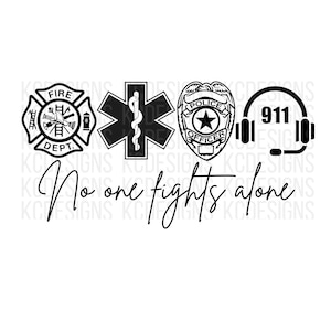 Primi soccorritori png nessuno combatte da solo PNG polizia vigili del fuoco dispatcher medico png igy6 png