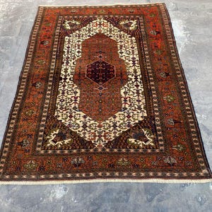 King of 52 kaarten handgemaakt vloerkleed 5,10 x 4,4 ft – vintage speelkaartontwerp – uniek cadeau Perfect voor gamerooms Zacht op speelkaarten geïnspireerd vloerkleed