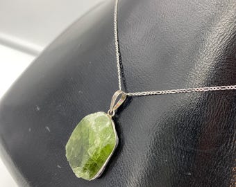 Afghan Green Jade Stone Hand Crafted Gem Jewelry Neckless Boho hippie Stunning Natural Gemstones jewelry Southwestern Hand crafted by Afghan