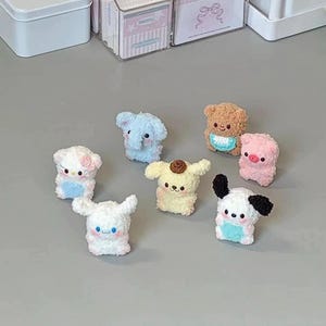 Animal mini Crochê, Lindo animalzinho de crochê. Presente para mãe, menina, volta às aulas