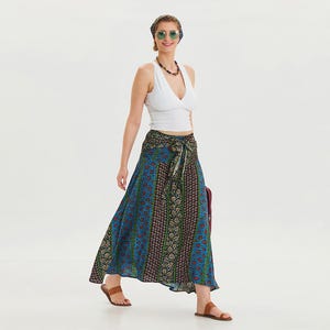 Loose Asymmetric Skirt | Boho Skirt |