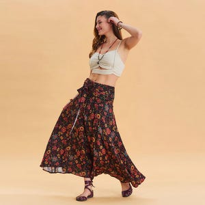 Loose Asymmetric Skirt | Boho Skirt |