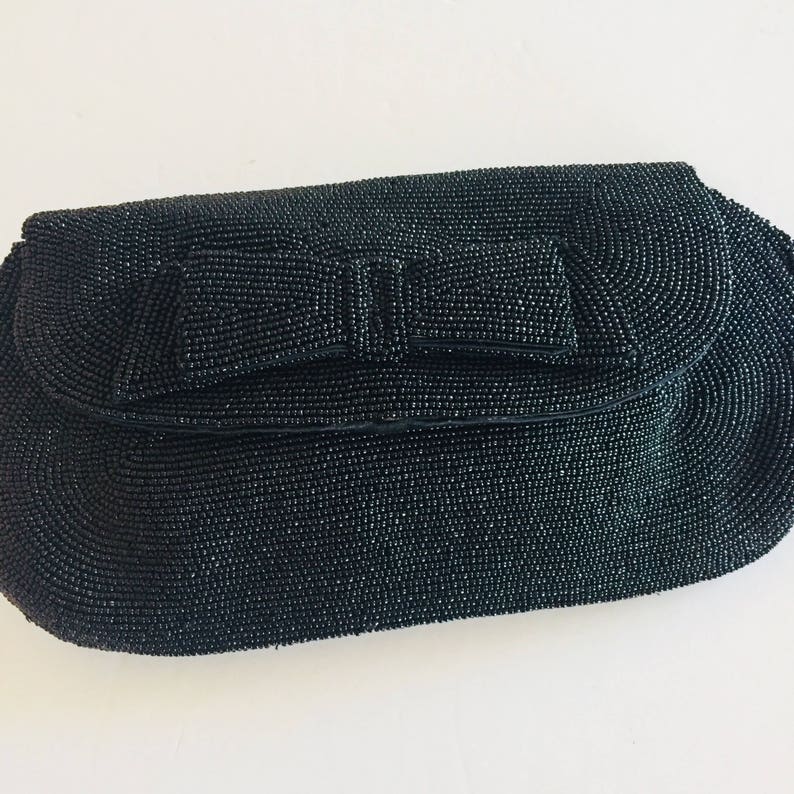 Vintage Bags by Josef Hand Beaded Evening Bag Clutch Made in Etsy