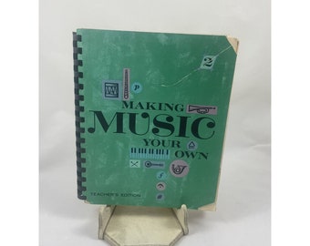 Making Music Your Own Soft Cover Vol 2 Silver Burdett Co.  Teacher Ed USA 1964