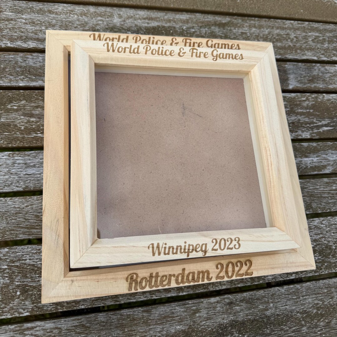 Personalised Memory Box Frame | Engraved Deep Box Keepsake Frame | 3D ...