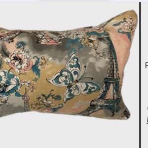 Parisian Luxury Designer Pillow | Eco-Friendly Organic Kapok | Healing and Miracles Pillows | Prayer Pillows | Interior Design