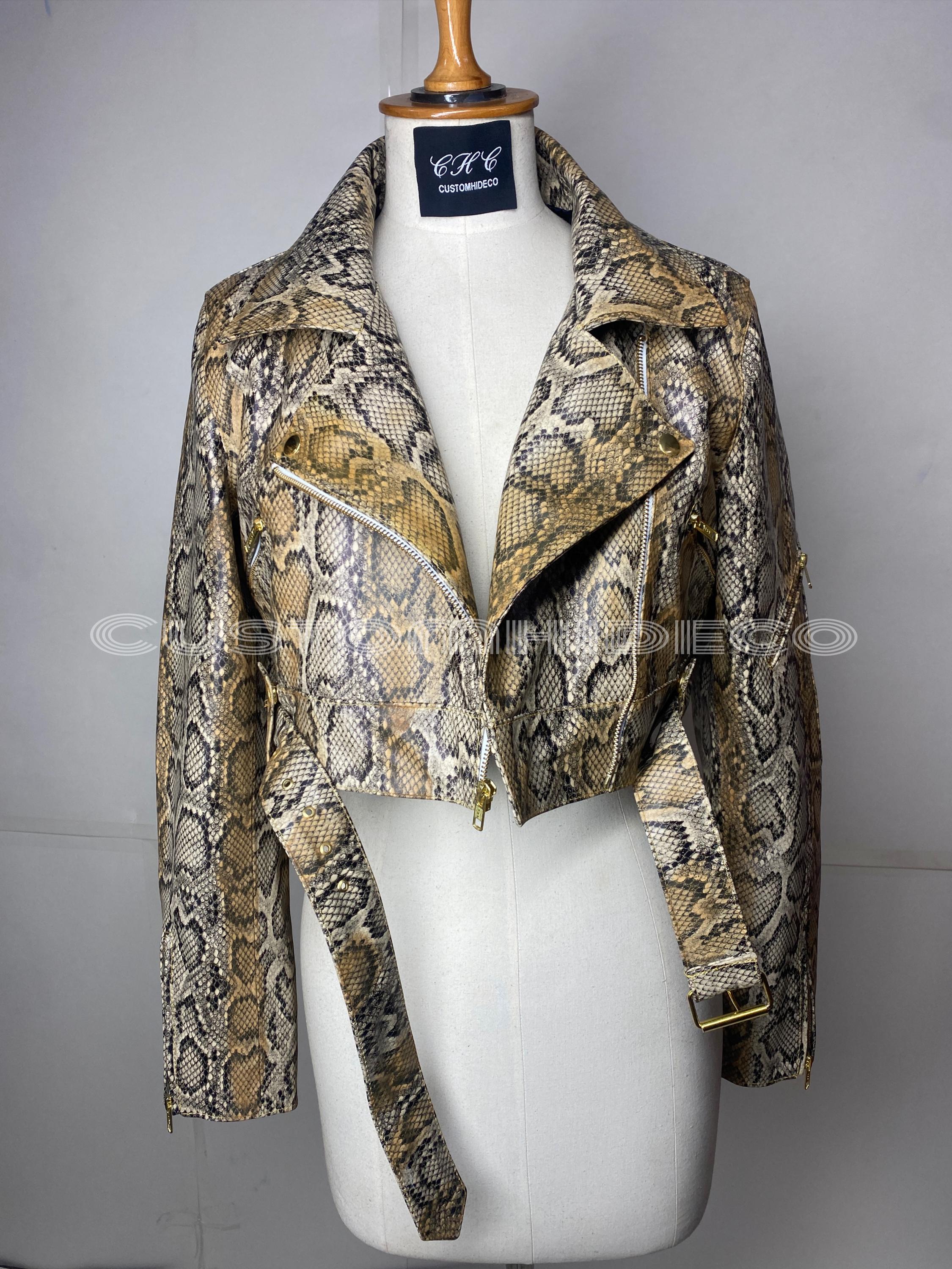 Women Python Jacket - Etsy