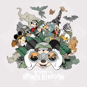 Retro Mouse And Friends Animal Kingdom PNG, Animal Kingdom Png, Family Vacation Png, Magical Kingdom Png, Vacay Mode Png, Png File