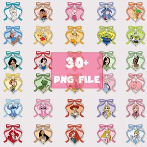 All Cartoon Characters Bundle, Princess Coquette Bow Digital Paper, Family Trip Png, Family Vacation Png, Funny Cartoon Friends Sublimation