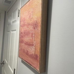 16x20 abstract textured