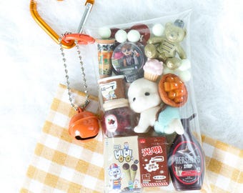 Calico Critters Gacha Pouch Charm | Handmade Kawaii Keychain