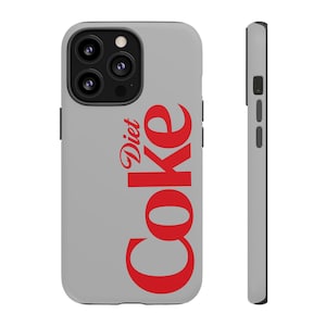 Diet Coke Phone Case | Tough Cases for Cola Lovers, Perfect Gift for Birthdays, Holidays, Diet Coke Fans, Stylish Protection