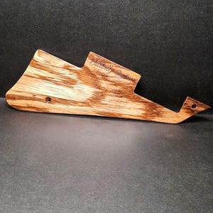 Hillbilly Guitars Custom 70&#39;s Les Paul Lawsuit Zebra Wood Pickguard