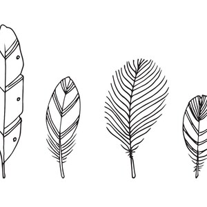 Feather Illustration Print, PRINTABLE Nursery Art, Instant Download ...