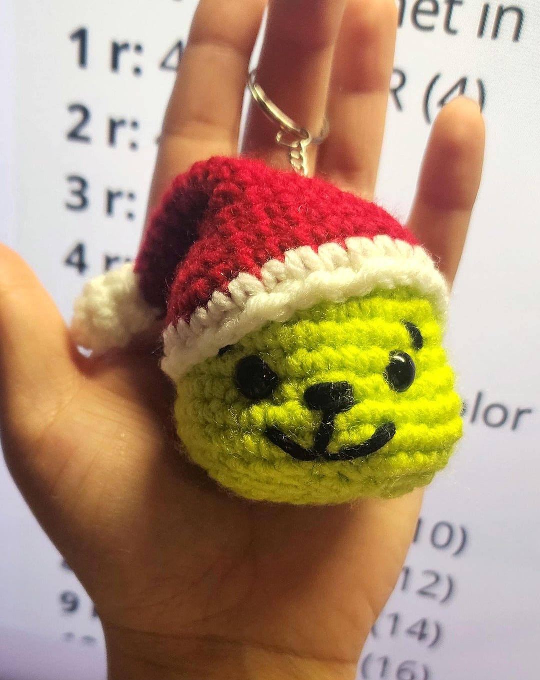 Mr. Grinch Keychains - Etsy