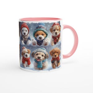 Mok schattige puppy&#39;s - schattige hondenkoffiekop, cadeau voor hondenliefhebbers en puppybezitters, schattige huisdiermok voor thuis en op kantoor
