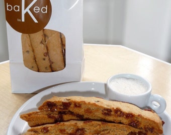 10 Caramel Biscotti