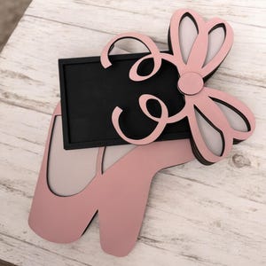 Wooden Pointe Shoes Gift Card Holder | Ballet Dancer Gift | Ballet Instructor Giftcard Holder | Hand Made Gift