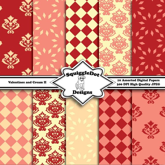 Digital Printable Paper for Cards Crafts Art and | Etsy