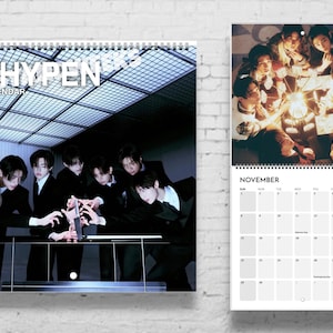 ENHA 2026 Kalender | K-Pop Kalender | DE Fans Geschenk | Kpop Merch | Walk the Line | Kpop Geschenk | DE | Kpop Idol | Musik Geschenke