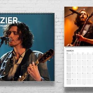 Hozier 2026 Calendar | Hozier Merch | Hozier Poster | Celebrity Calendar | Gift for Friend | Wall Calendar | Music Poster | Music Gift