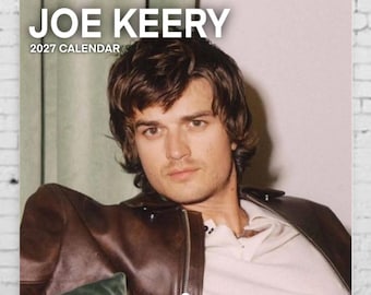 2027 Joe Keery Calendar | 2027 Calendar | Joe Keery Gift | Wall Calendar | Joe Keery Shirt | Djo Poster | Djo Merch | Music Poster