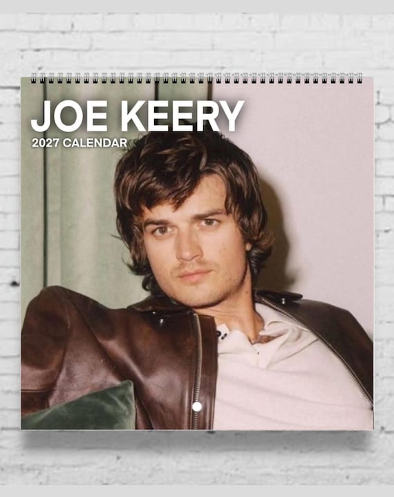 2027 Joe Keery Calendar | 2027 Calendar | Joe Keery Gift | Wall Calendar | Joe Keery Shirt | Djo Poster | Djo Merch | Music Poster
