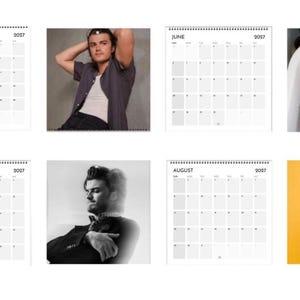 2027 Joe Keery Calendar | 2027 Calendar | Joe Keery Gift | Wall Calendar | Joe Keery Shirt | Djo Poster | Djo Merch | Music Poster image 3