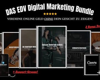 IT Digital Marketing Bundle (PLR+MRR)|Digital Products German|PLR Products|Products with MRR||Success through Marketing|